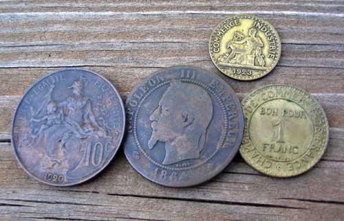  A few francs 