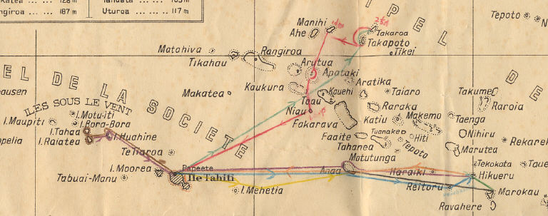  Island map 